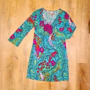 Lilly Pulitzer 3/4 Sleeve Shift Dress